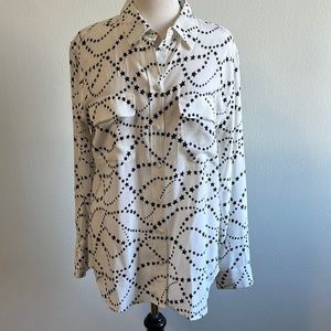 Slim Signature Silk Shirt by Equipment